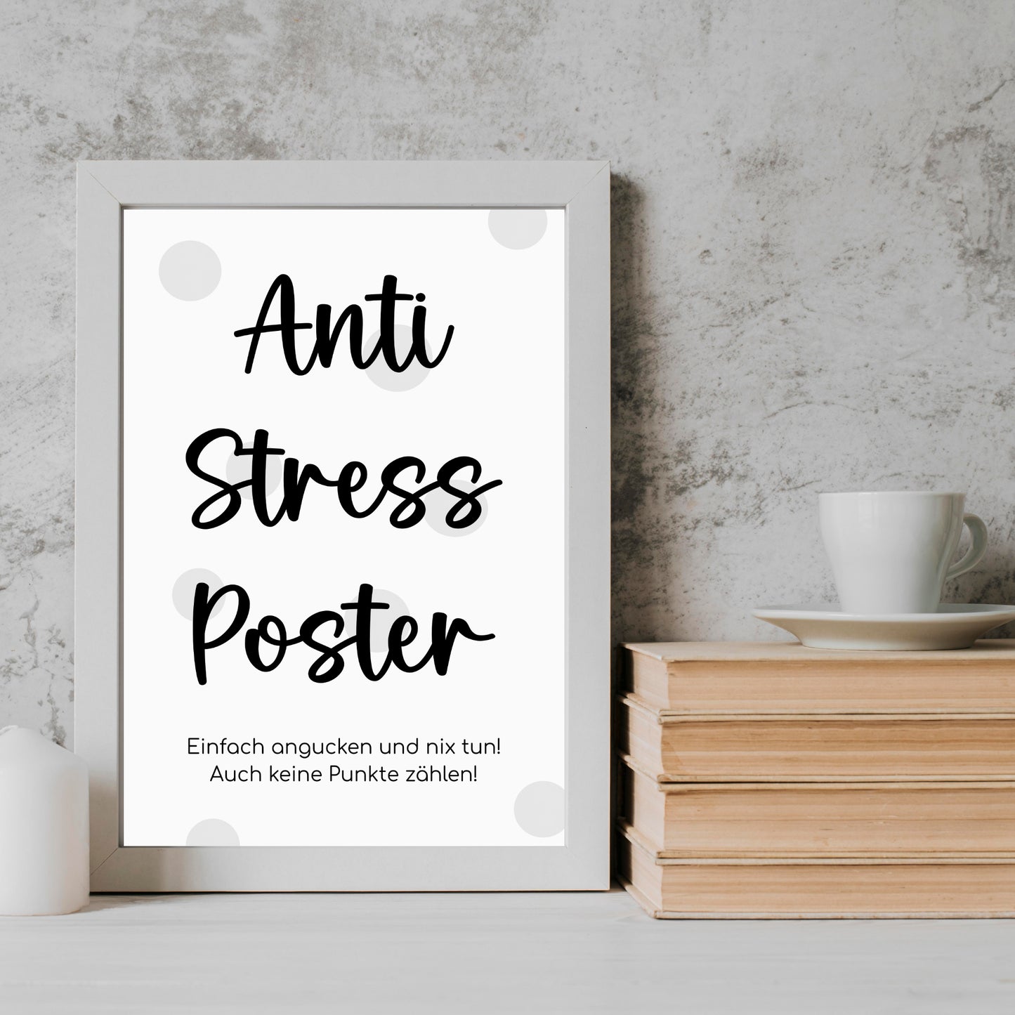 Anti Stress Poster Zuhause Arbeitszimmer Home