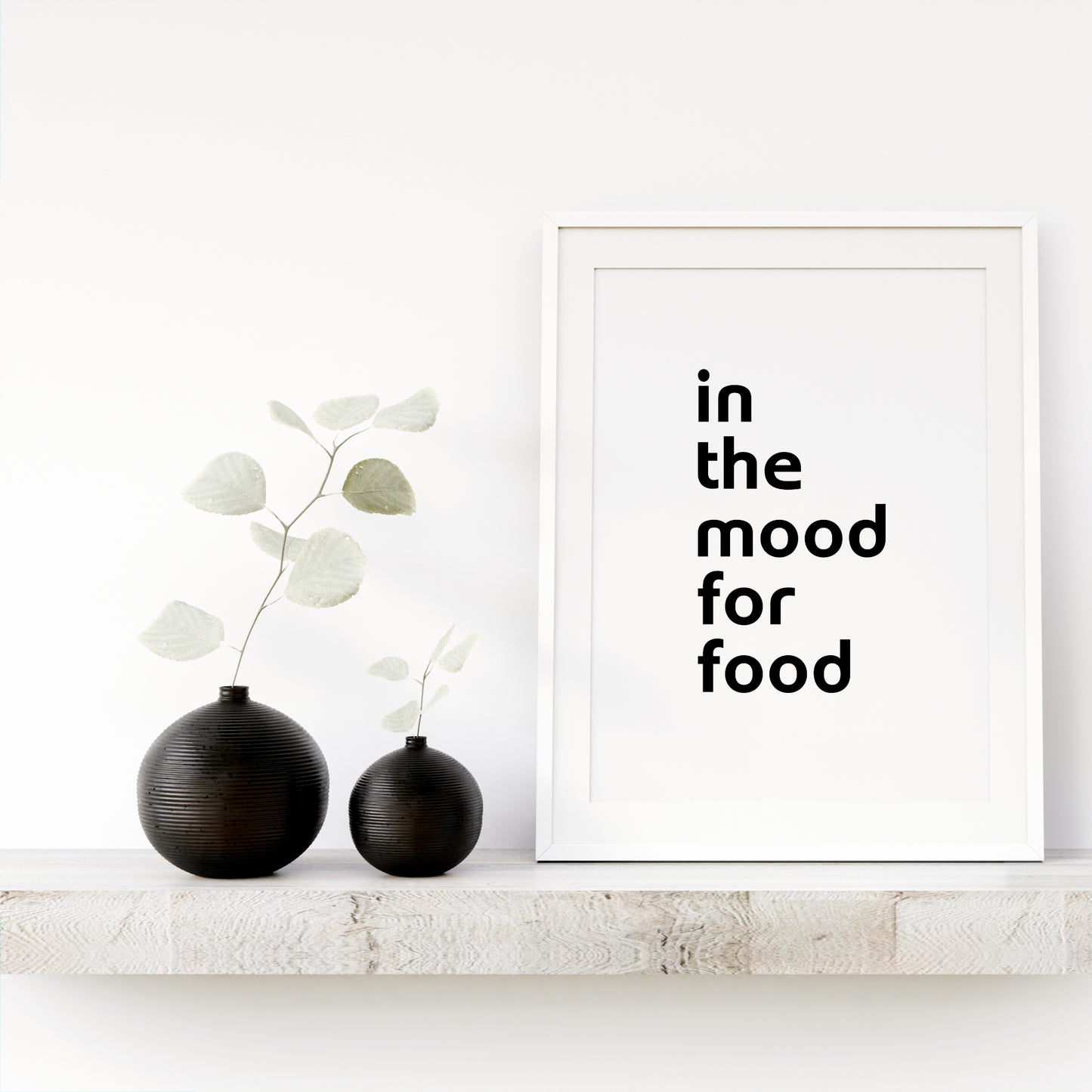 In the mood Poster Küchenbild Familie Home Zuhause Wanddeko