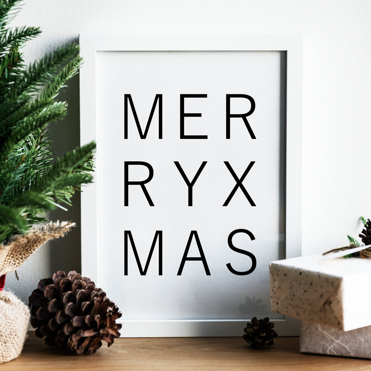 Weihnachten Poster XMAS Weihnachtsdeko Weihnachtsposter