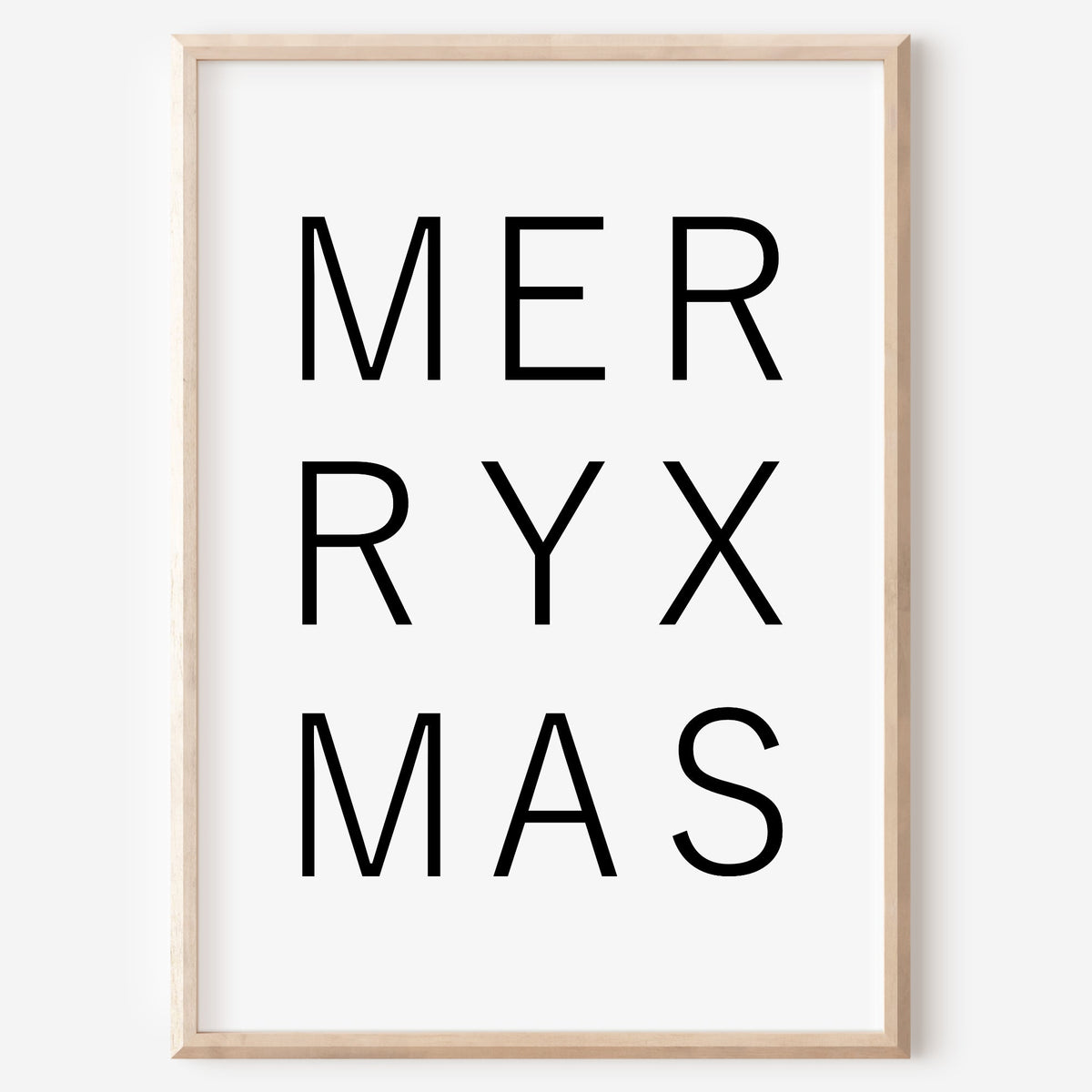 Weihnachten Poster XMAS Weihnachtsdeko Weihnachtsposter