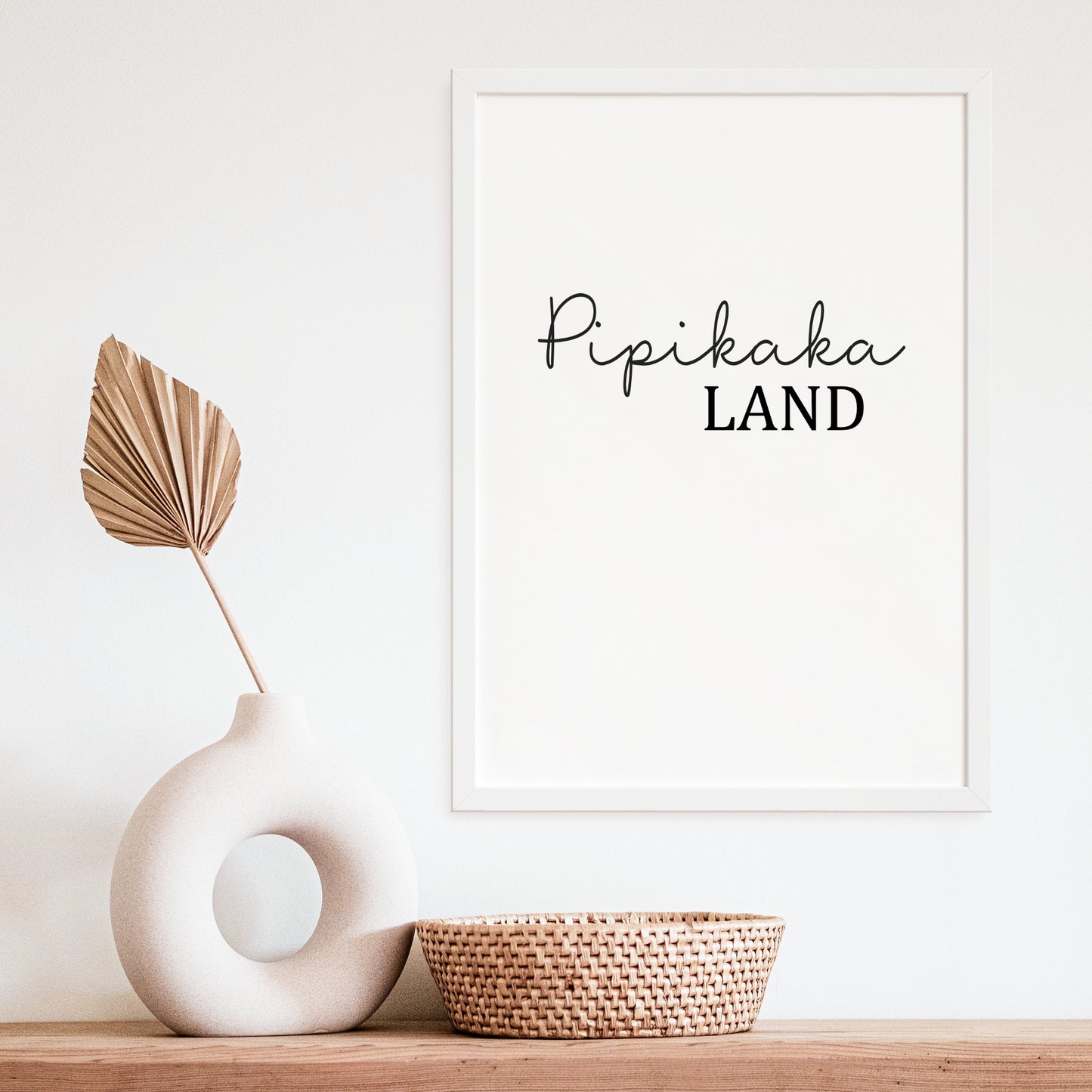 Pipikaka Land Poster Badezimmer Toilette Gäste WC
