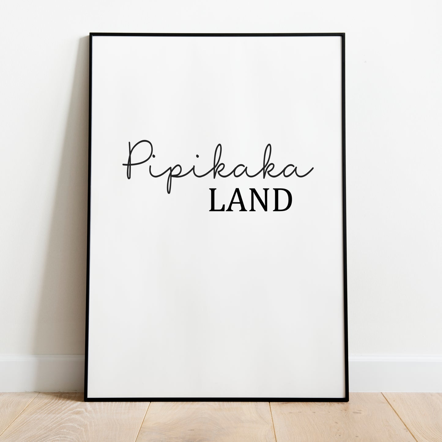 Pipikaka Land Poster Badezimmer Toilette Gäste WC