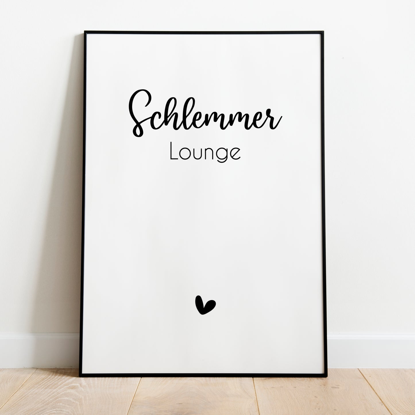 Schlemmer Lounge Poster Küchenbild Familie Home Zuhause Wanddeko