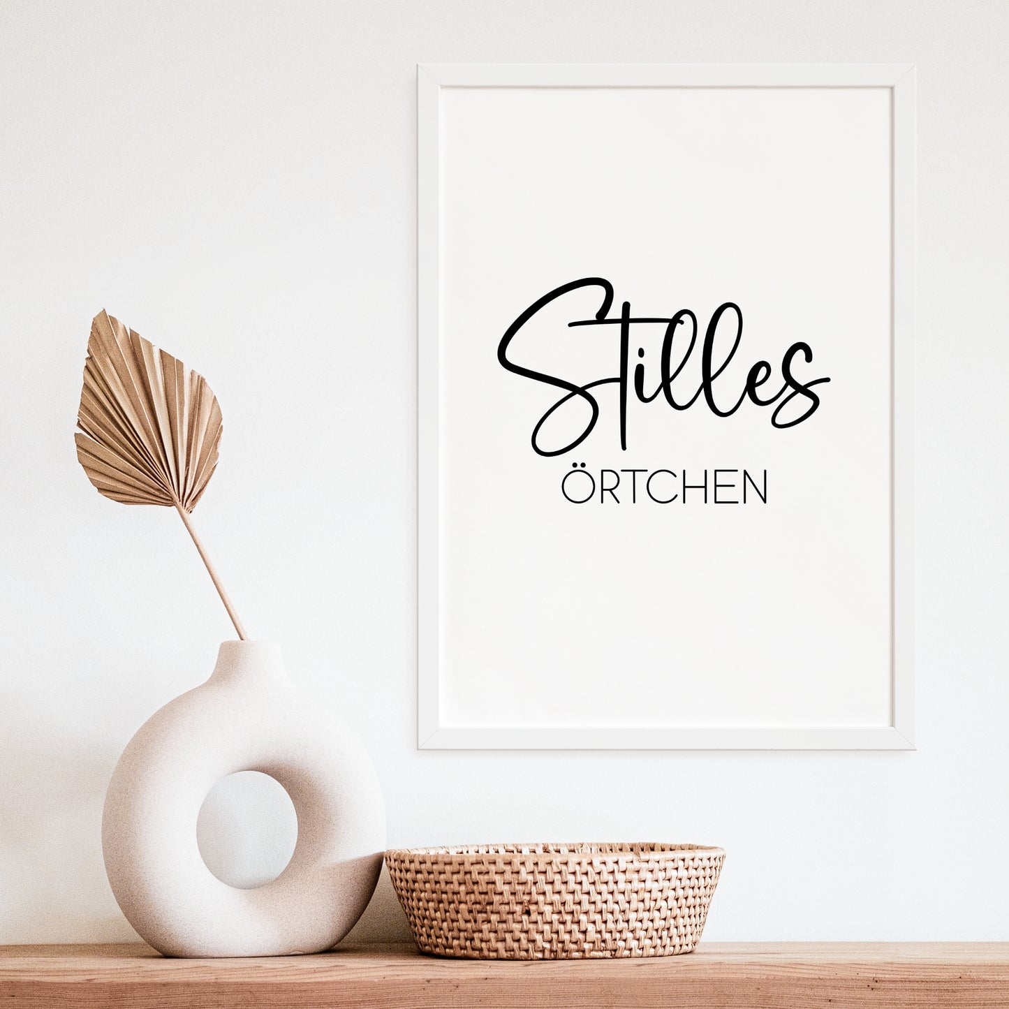 Stilles Örtchen Poster Badezimmer Toilette Gäste WC