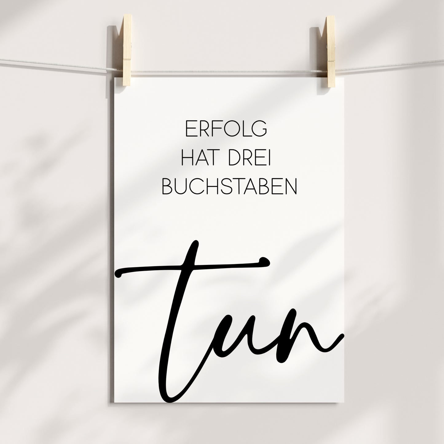 Arbeitszimmer Poster Home Office Büro Wanddeko Business Motivation Minimalistisch
