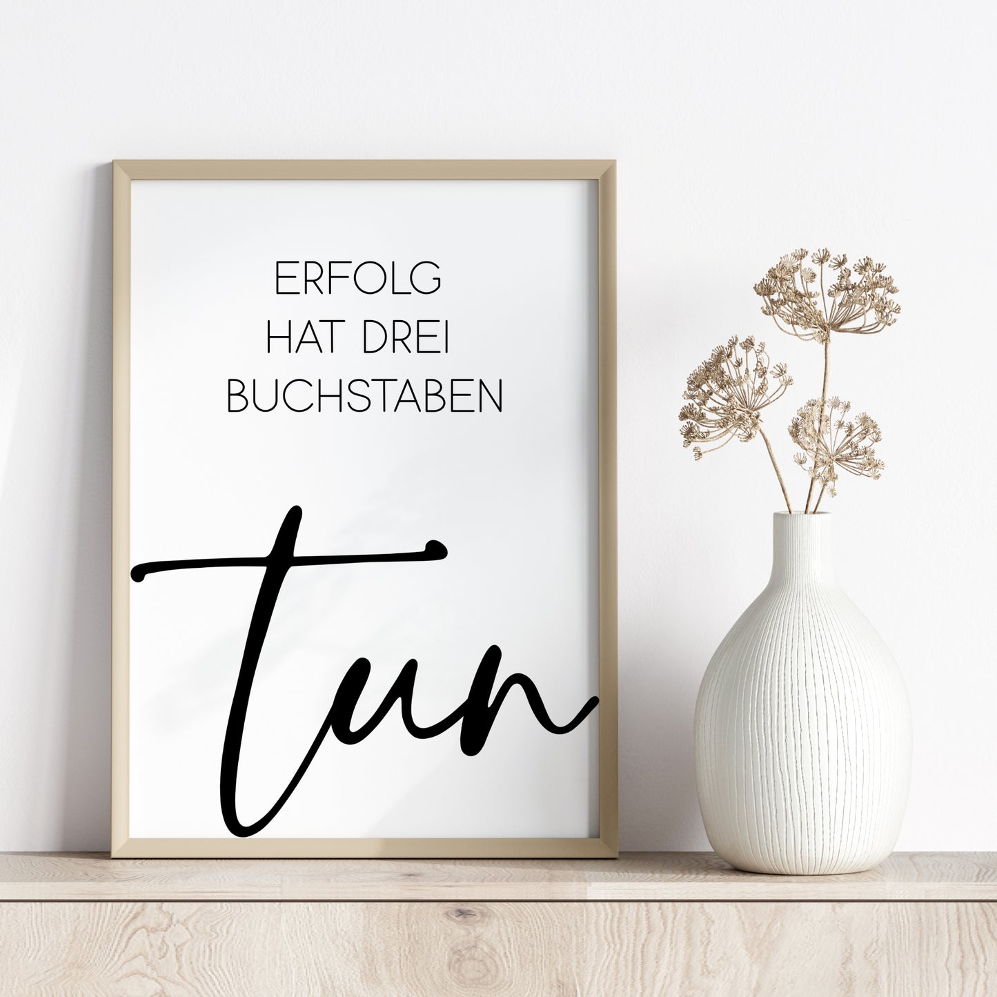 Arbeitszimmer Poster Home Office Büro Wanddeko Business Motivation Minimalistisch