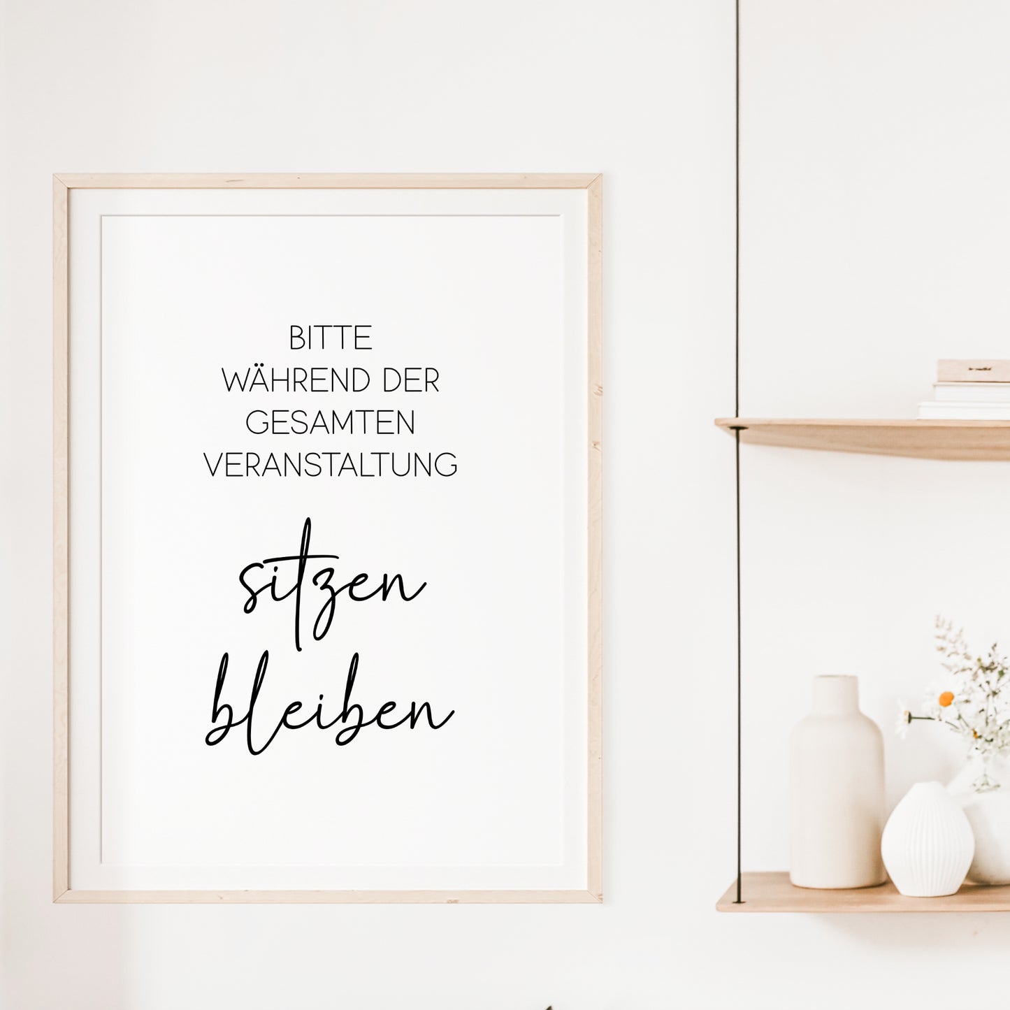 Sitzen Bleiben Poster Badezimmer Toilette Gäste WC