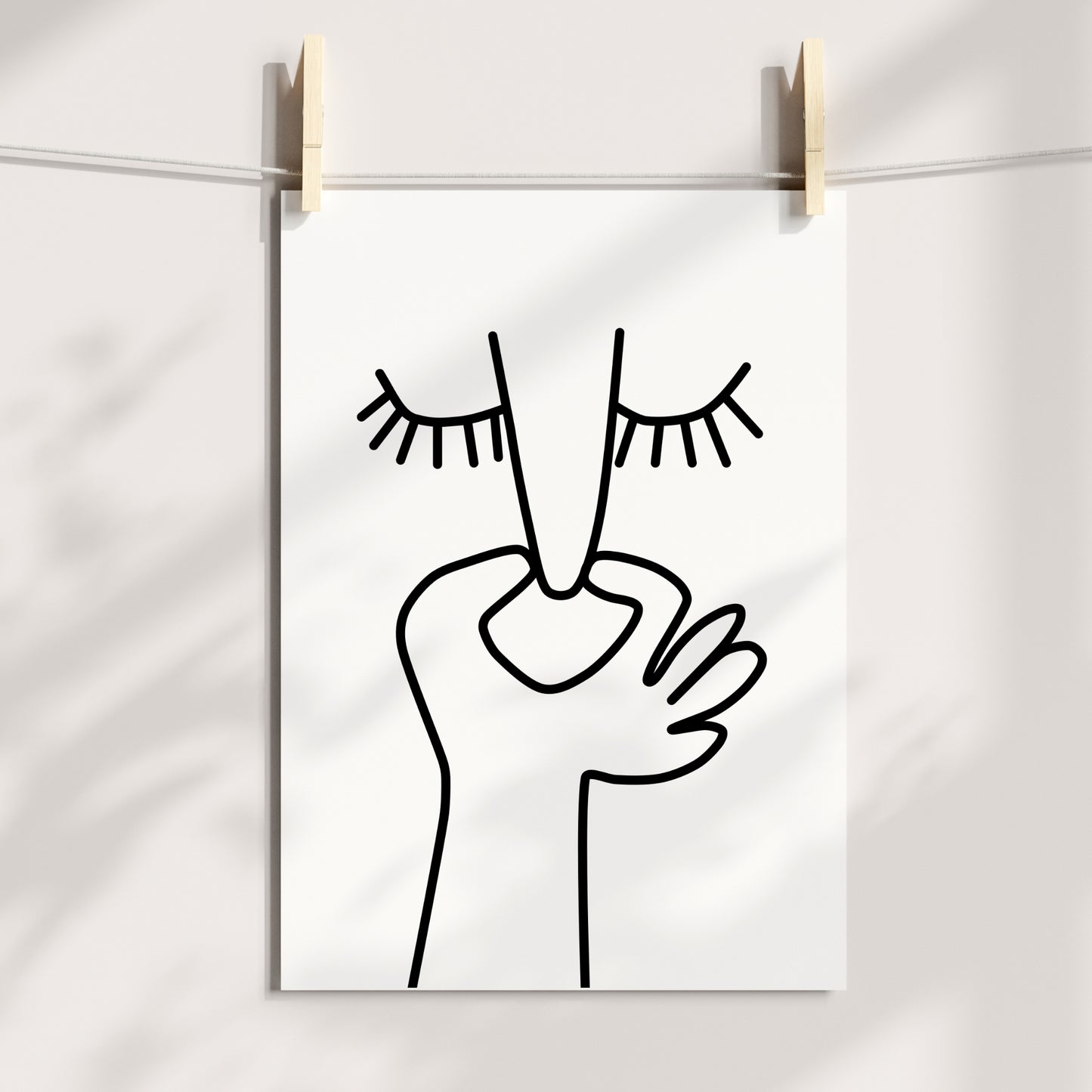 Nase Stinkt Poster Badezimmer Toilette Gäste WC