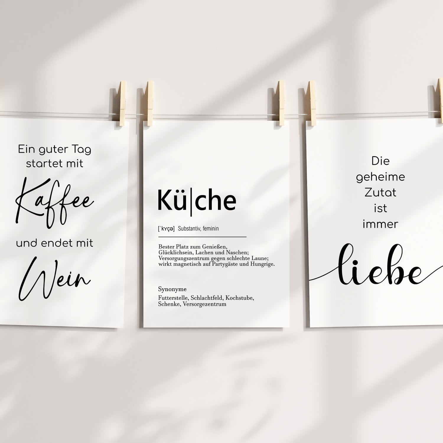 Küche Poster