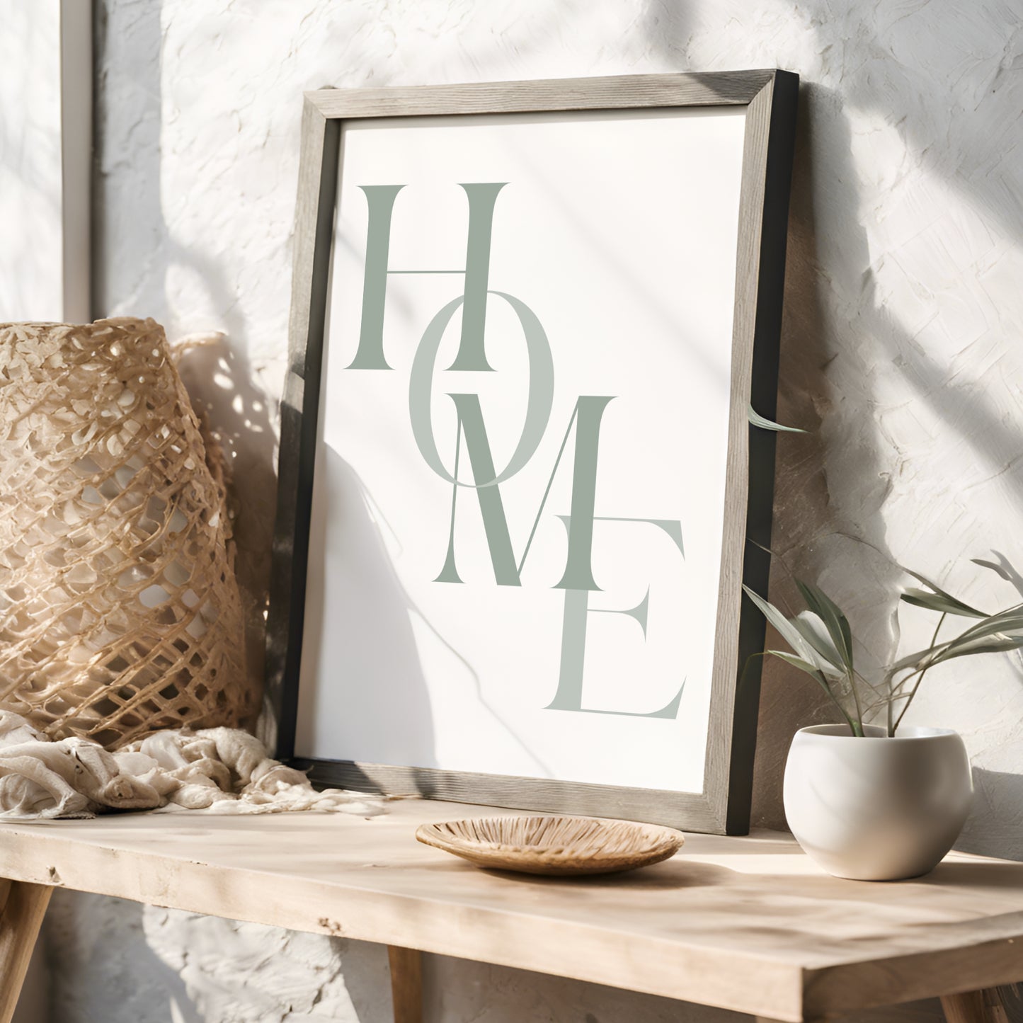 Home Poster Eingang Flur Wohnzimmer Wanddeko Geschenk Familie Zuhause