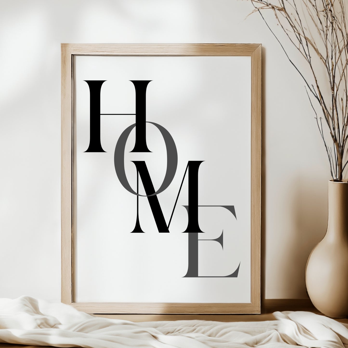 Home Poster Eingang Flur Wohnzimmer Wanddeko Geschenk Familie Zuhause