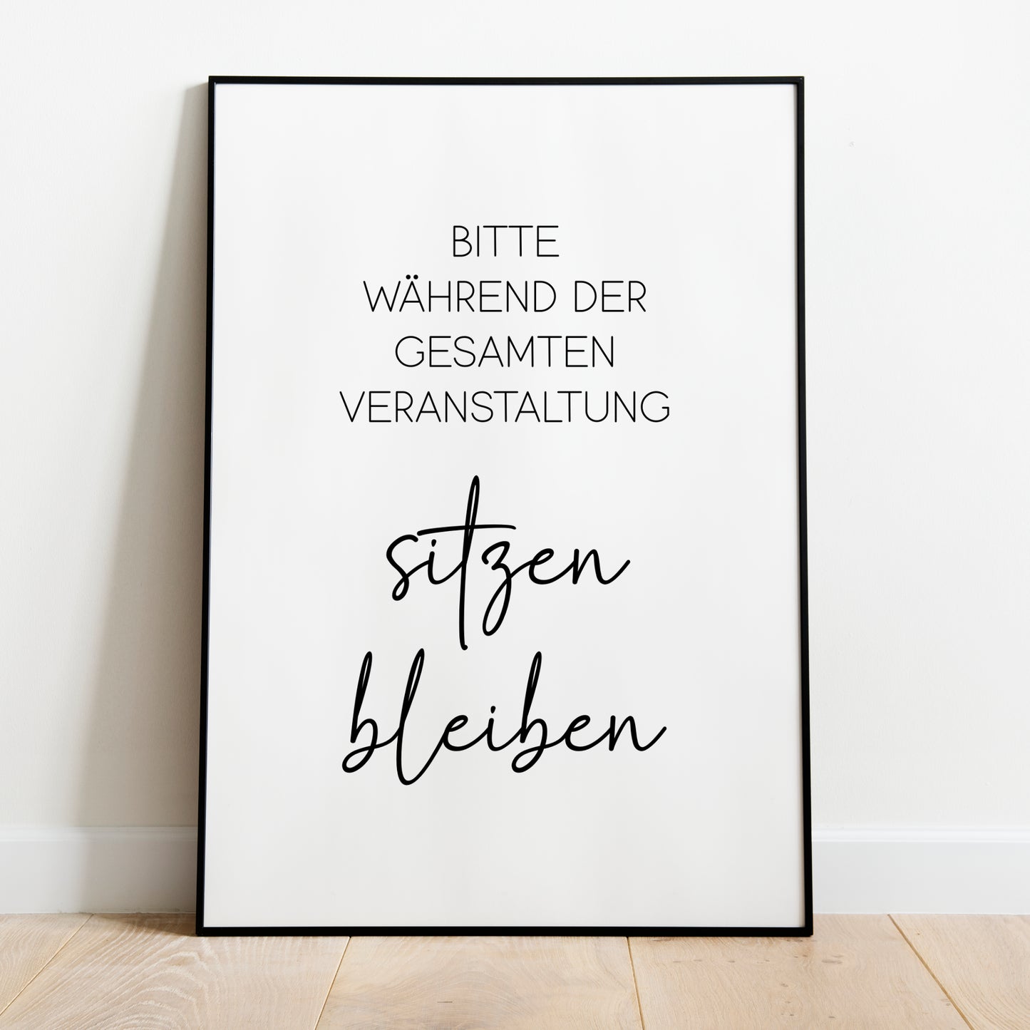 Sitzen Bleiben Poster Badezimmer Toilette Gäste WC
